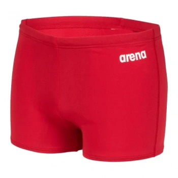ARENA BOYS TEAM SWIM SHORT SOLID RED