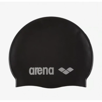 Arena Classic Silikon Yüzme Bone Siyah Gümüş
