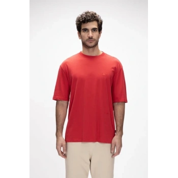 BAD BEAR COLLAGE T-SHIRT KIRMIZI