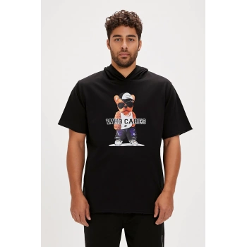 BAD BEAR Mood Night Mens Hoodie Sweatshirt