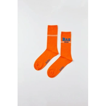 BAD BEAR Satürn Turuncu Unisex Çorap
