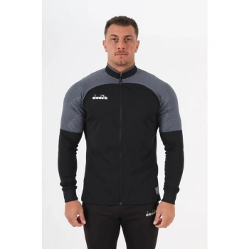 Diadora Premium Kamp Eşofmanı Tek Üst Siyah