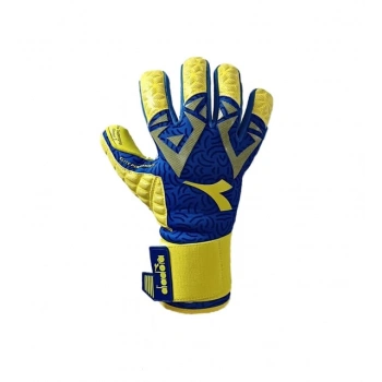 Diadora Supergrip Finger 1 Kaleci Eldiveni Sarı-Lacivert