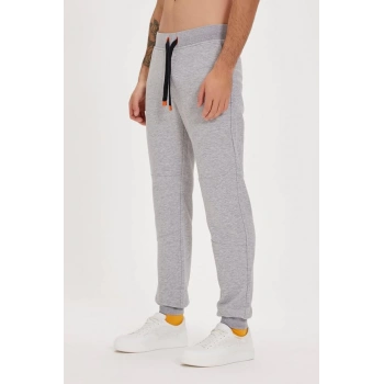 Less Plain SweatPants Gri-Melanj Erkek Eşofman Altı Sarı