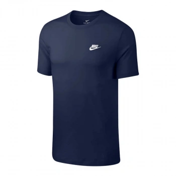 Nike Sportwear Club Erkek T-Shirt Midnight Navy - White