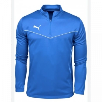 Puma Team Rise 1/4 Zip - Elektrik Mavisi Limonata