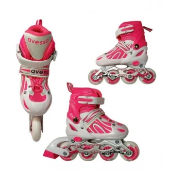 Avessa Ayarlanabilir Paten Çantalı PEMBE