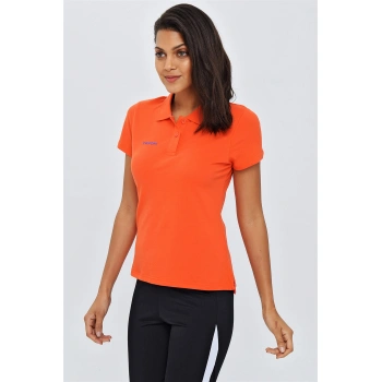 Tryon Verona Kadın Pamuklu Turuncu Polo T-Shirt