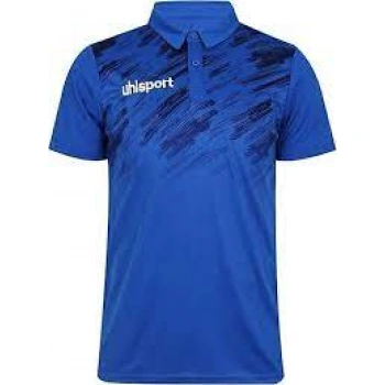 Uhlsport Brush Mavi Erkek Polo Yaka T-Shirt