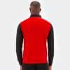 JOMA SWEATSHIRT WITH ZIP WINNER RED-BLACK