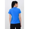 Tryon Verona Kadın Pamuklu Mavi Polo T-Shirt