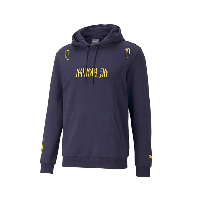 NEYMAR JR HERO HOODY PEACOAT -DANDELİON PUMA