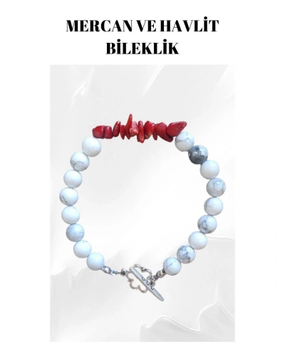 MERCAN VE HAVLİT BİLEKLİK 22 CM