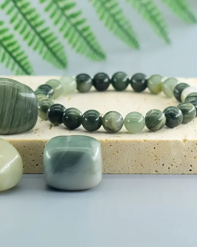 Aventurin doğal taş bileklik
