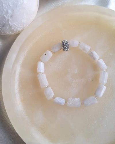 Ay Taşı Doğal Taş bileklik