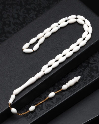 Kemik Tesbih Tesbih 5 x 10 Arpa Kesim