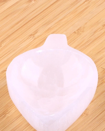 Selenit Doğal Taş Çanak Kase