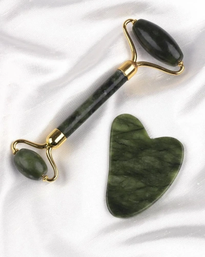 Yüz silindiri ve Qua sha set