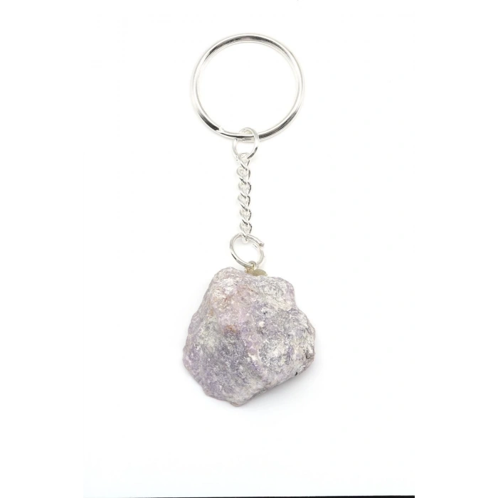 Lepidolit Doğal Taş Anahtarlık