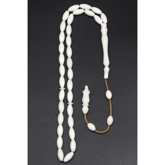 Kemik Tesbih Tesbih 5 x 10 Arpa Kesim