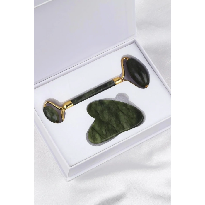 Yüz silindiri ve Qua sha set