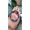 Lapis Lazuli ve Sodalit Doğal Taş bileklik