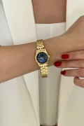 Hathor Model Gold İçi Lacivert Kadın Kol Saati
