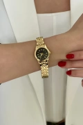 Hathor Model Gold İçi Siyah Kadın Kol Saati