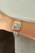 Anhur Model Silver-Rose İçi Silver Kadın Kol Saati