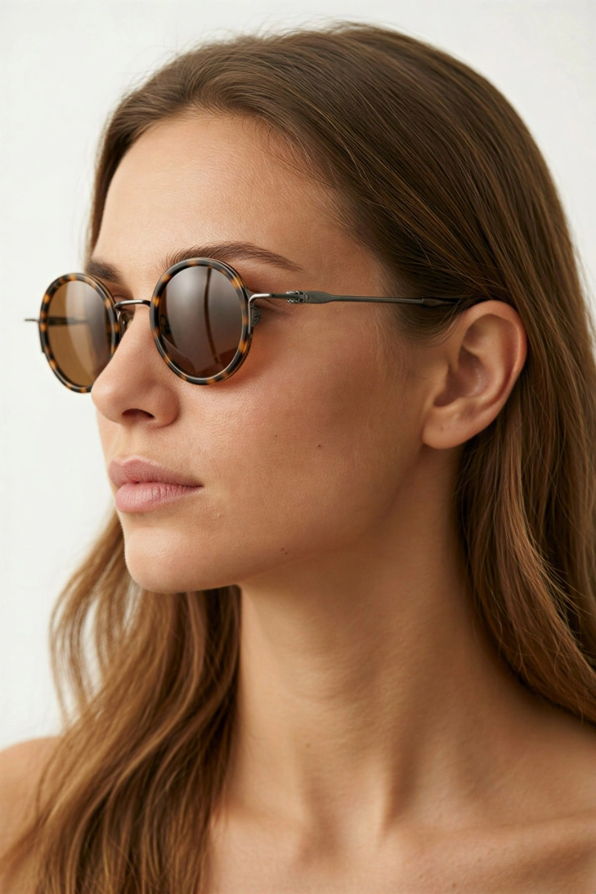 Damla Model Leopar Kadın Güneş Gözlüğü