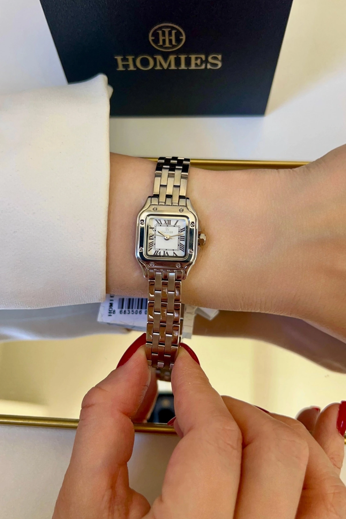 Homies HM21175S01-1 Çelik Kordon Kadın Kol Saati