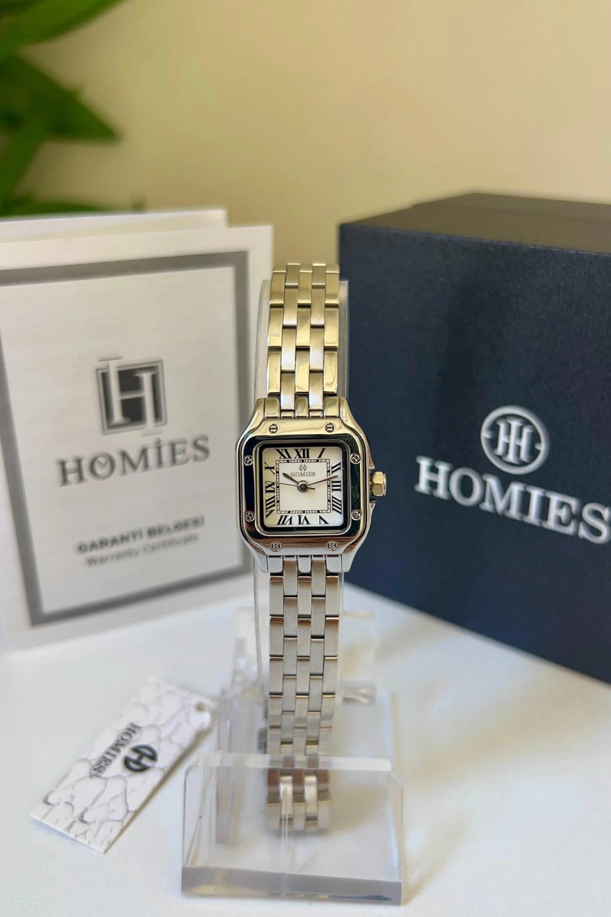 Homies HM21175S01-1 Çelik Kordon Kadın Kol Saati