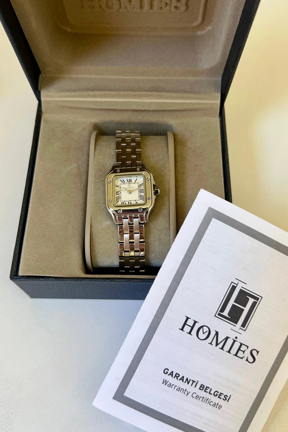 Homies HM21175S01-1 Çelik Kordon Kadın Kol Saati