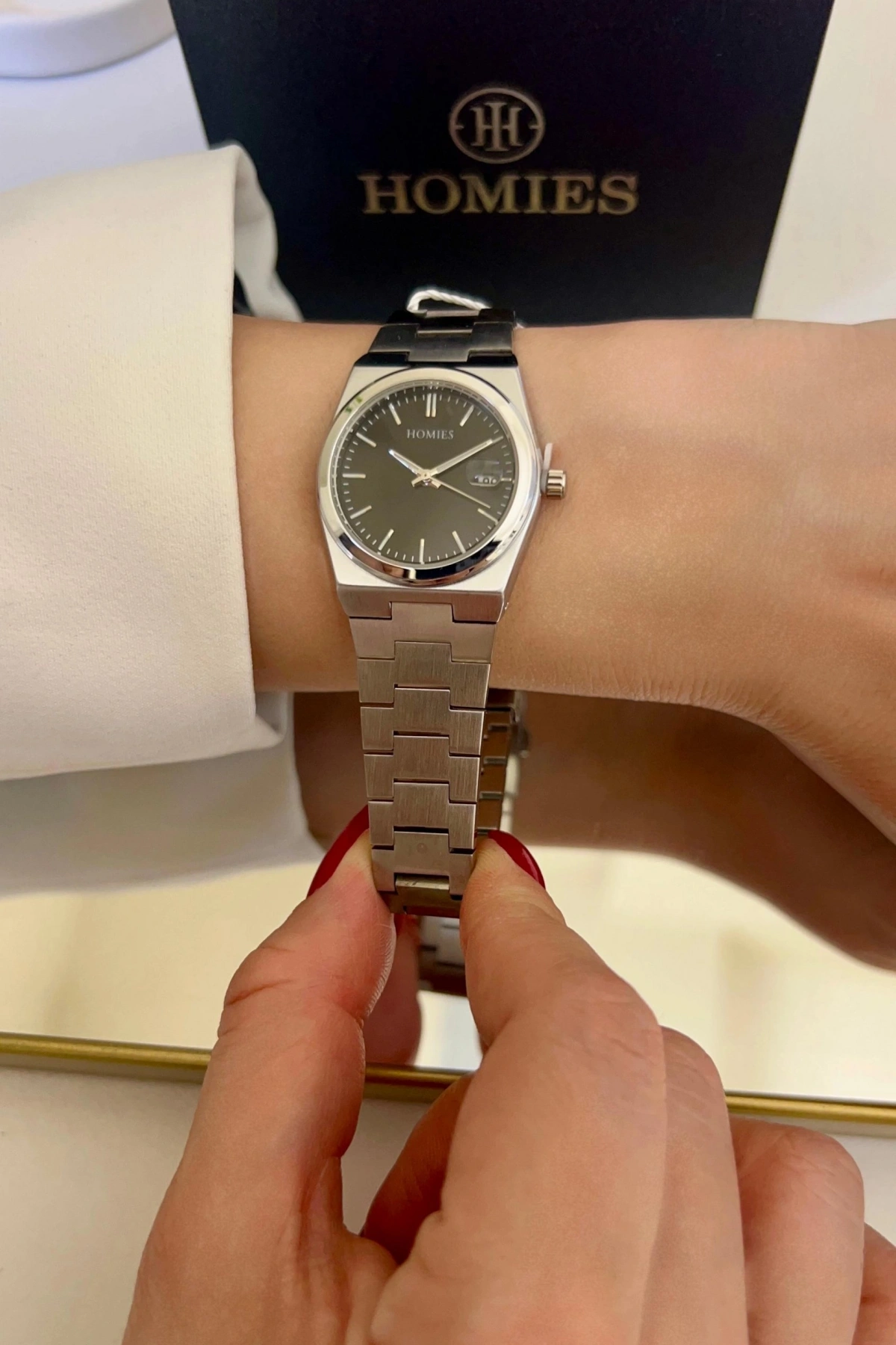 Homies HM25142S01-2 Çelik Kordon Kadın Kol Saati