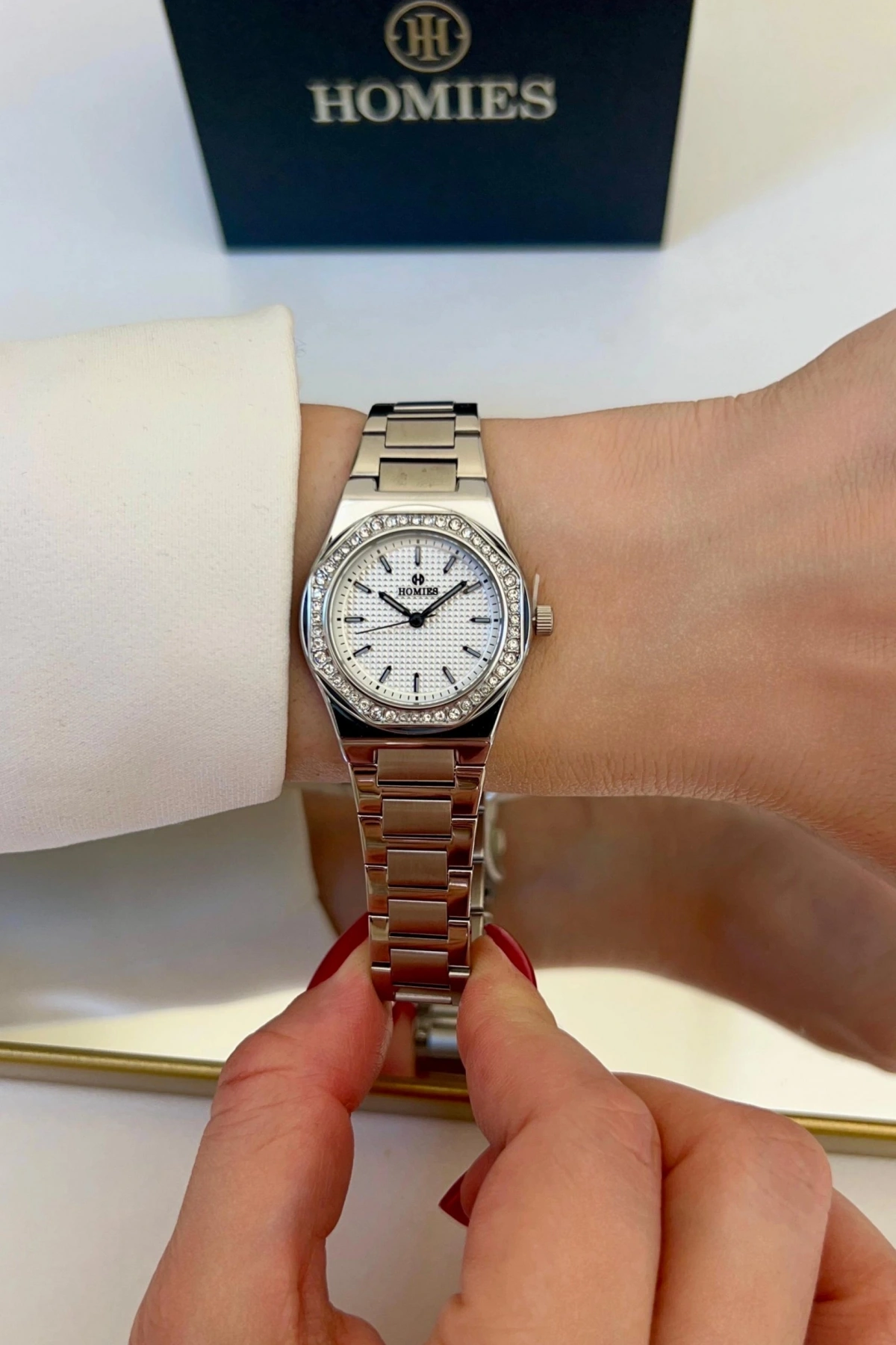 Homies HM21123S02-1 Çelik Kordon Kadın Kol Saati