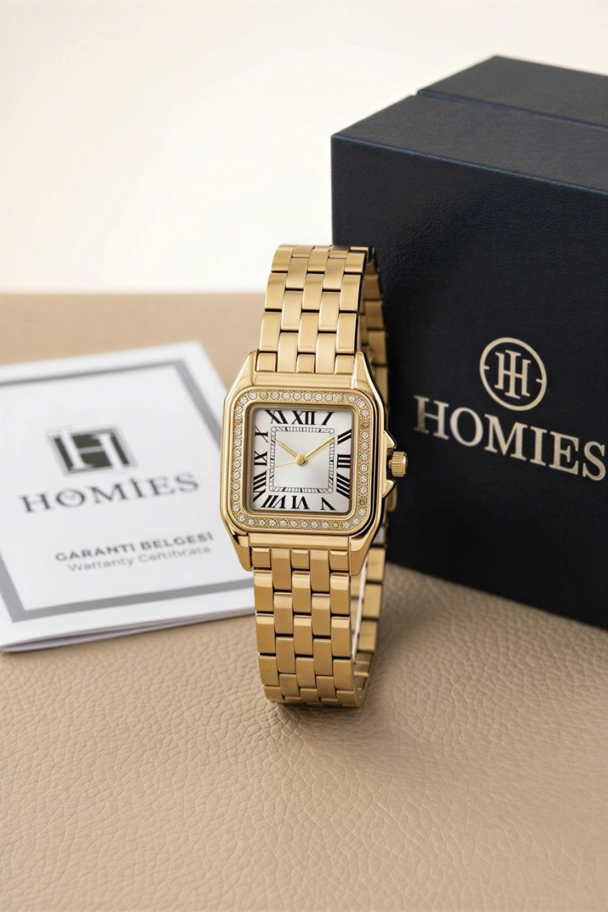 C. Model Homies HM19390S04-1 Çelik Kordon Kadın Kol Saati