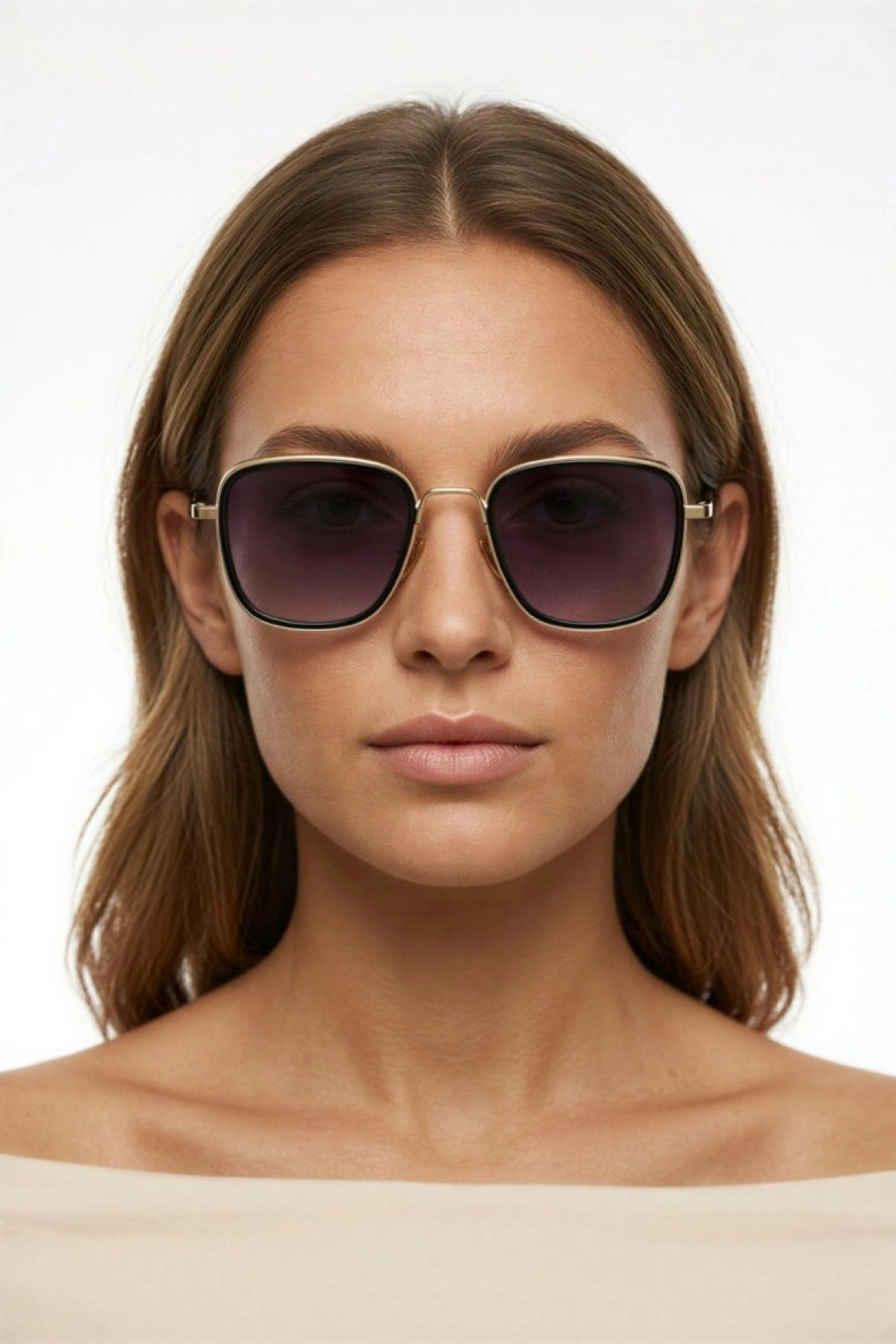 Gold Kenar Kadın Güneş Gözlüğü