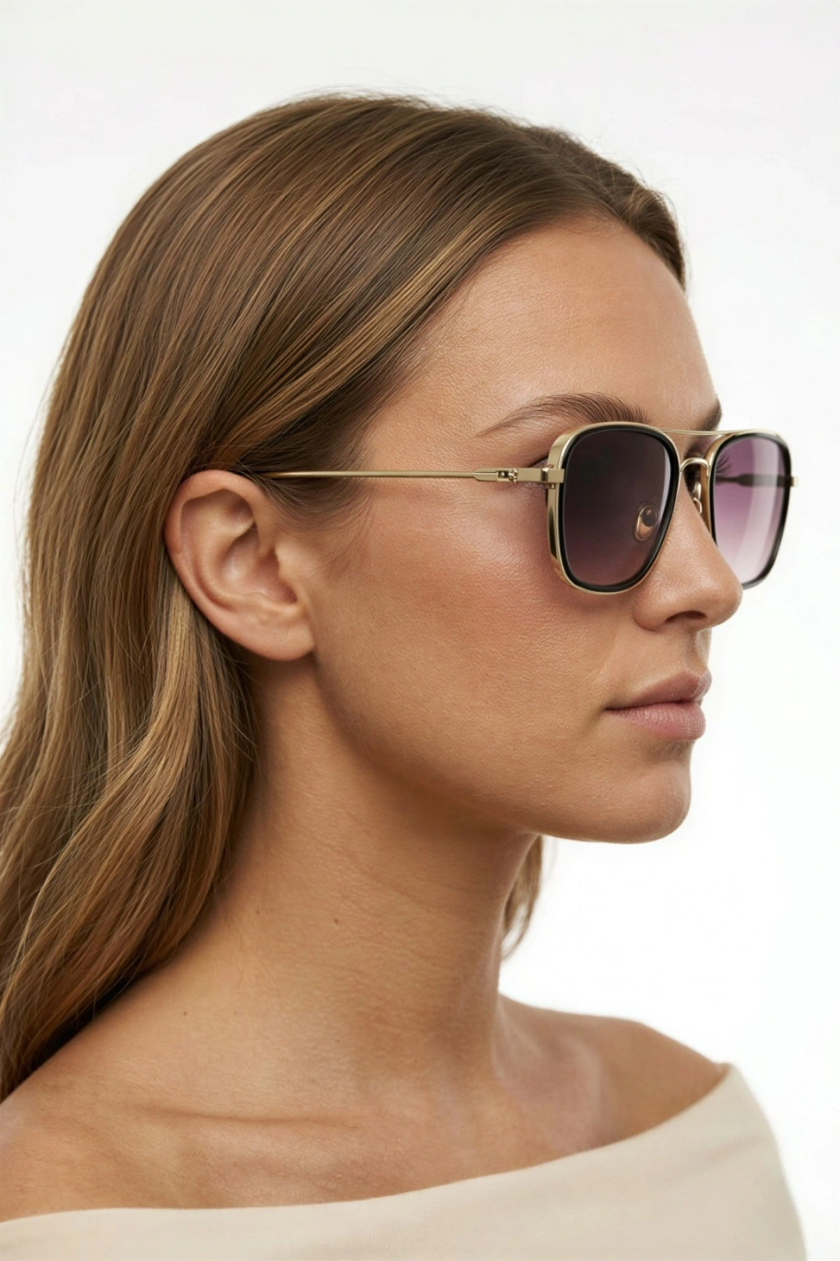 Gold Kenar Kadın Güneş Gözlüğü