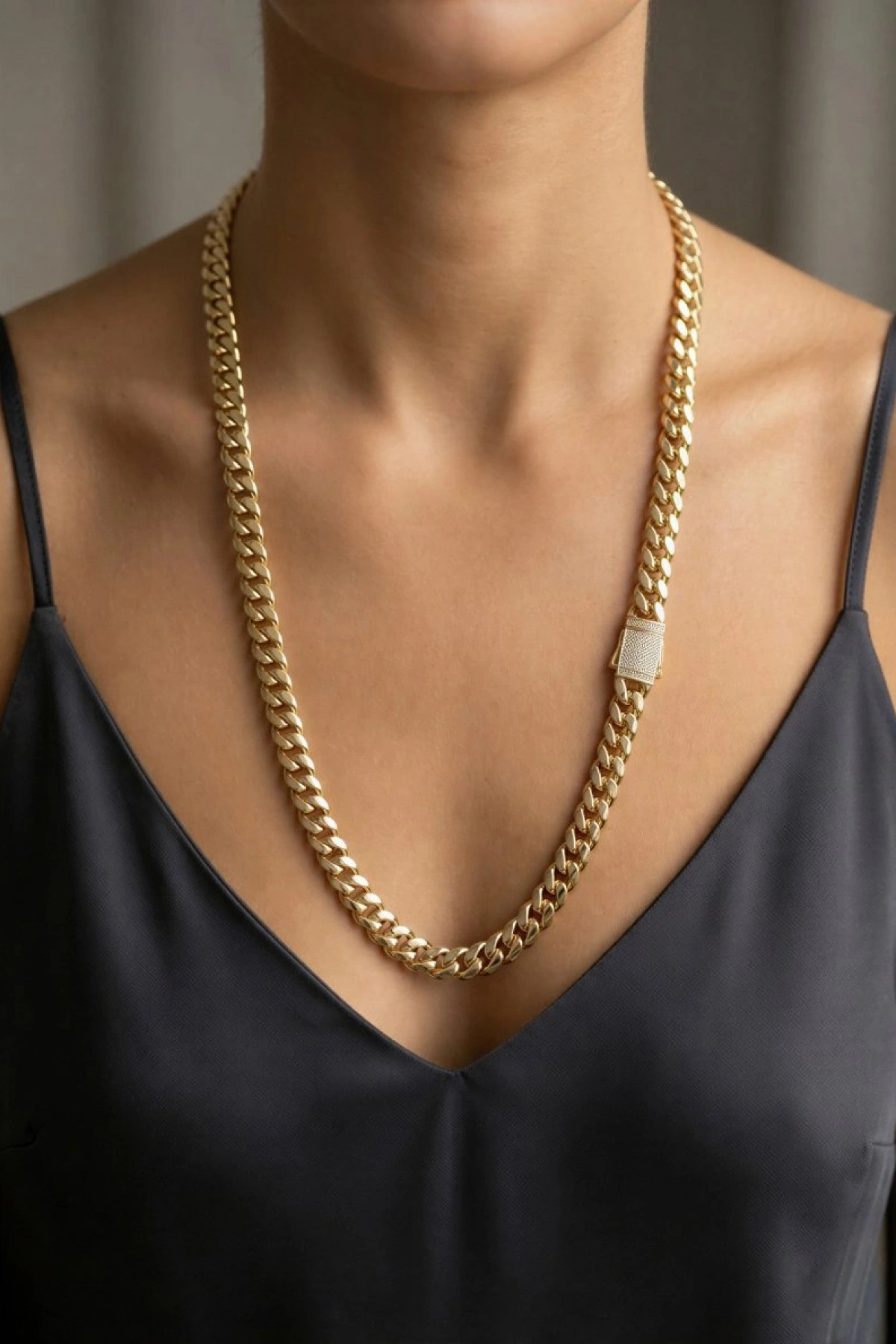 Model Gold Altın Kaplama Gurmet Kolye