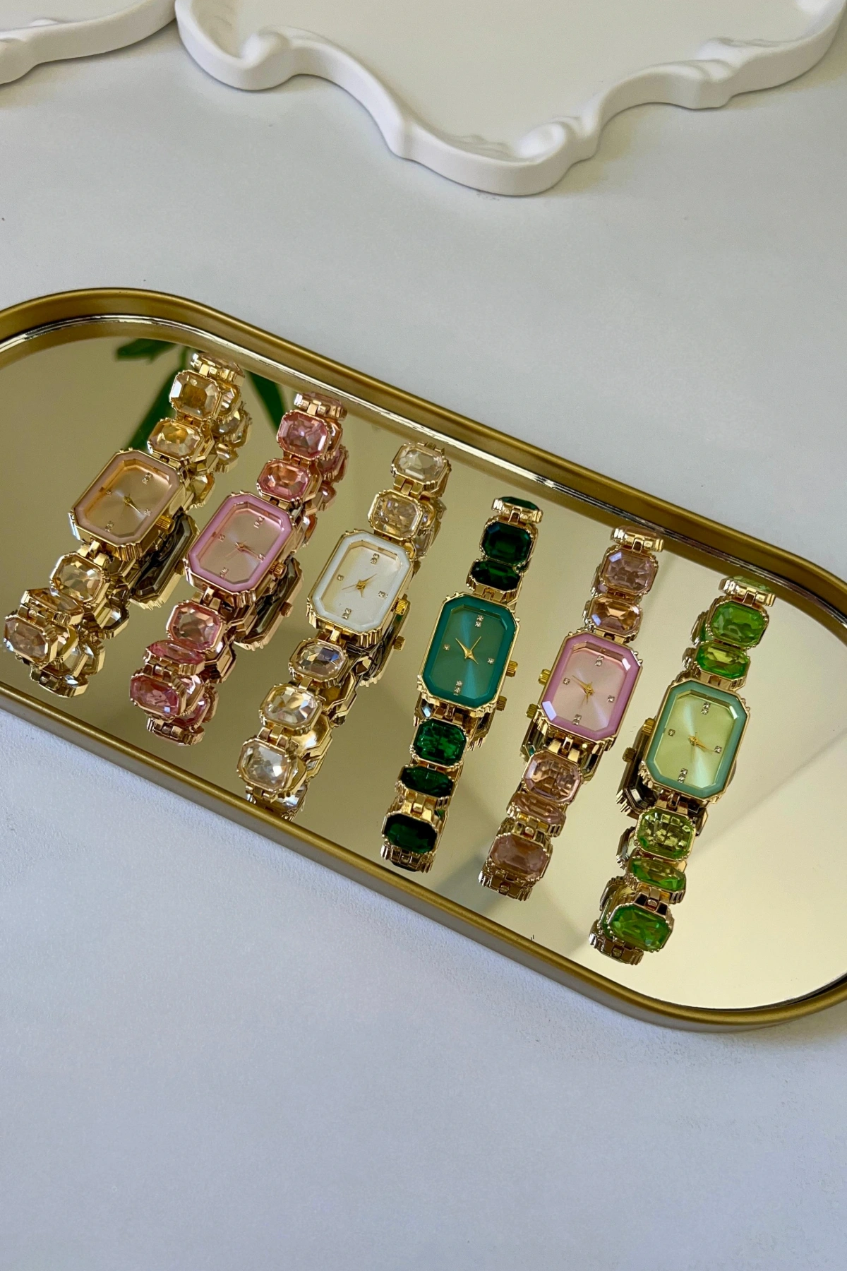 Zeus Model Açık Pembe İçi Pembe Kadın Kol Saati