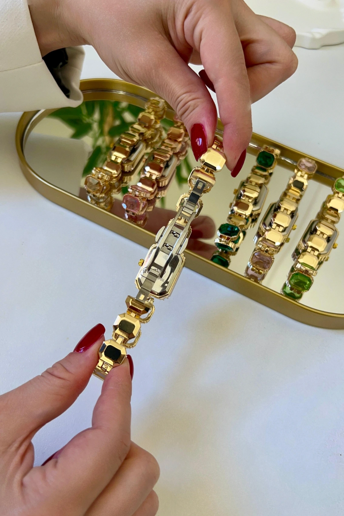 Zeus Model Pembe İçi Pembe Kadın Kol Saati