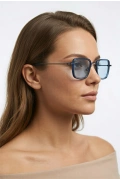 Kare Model Mavi Kadın Güneş Gözlüğü