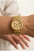 Çelik Kordon Gold İçi Gold Kadın Kol Saati