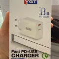 33w Turbo Şarj Özellikli USB + PD Şarj Aleti