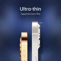 iPhone 16 Pro Ve 16 Pro Max Lens Koruyucu Sapphire Çizilmeye Karşı Dayanıklı Safir Kamera Lens Koruy
