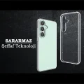 Samsung S23 Fe Sert Şeffaf Telefon Kılıfı