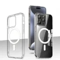 İphone 15 Pro Max Magsafe Sert Şeffaf Kapak