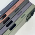 İphone 17 Pro Max Teknovoven Dokuma Kablosuz Şarj Destekli Animasyonlu Kılıf