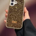 İphone 17 İle Uyumlu İnce Parlak Taşlı Premium Sw Telefon Kılıfı