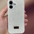 İphone 16 İle Uyumlu İnce Parlak Taşlı Premium Sw Telefon Kılıfı